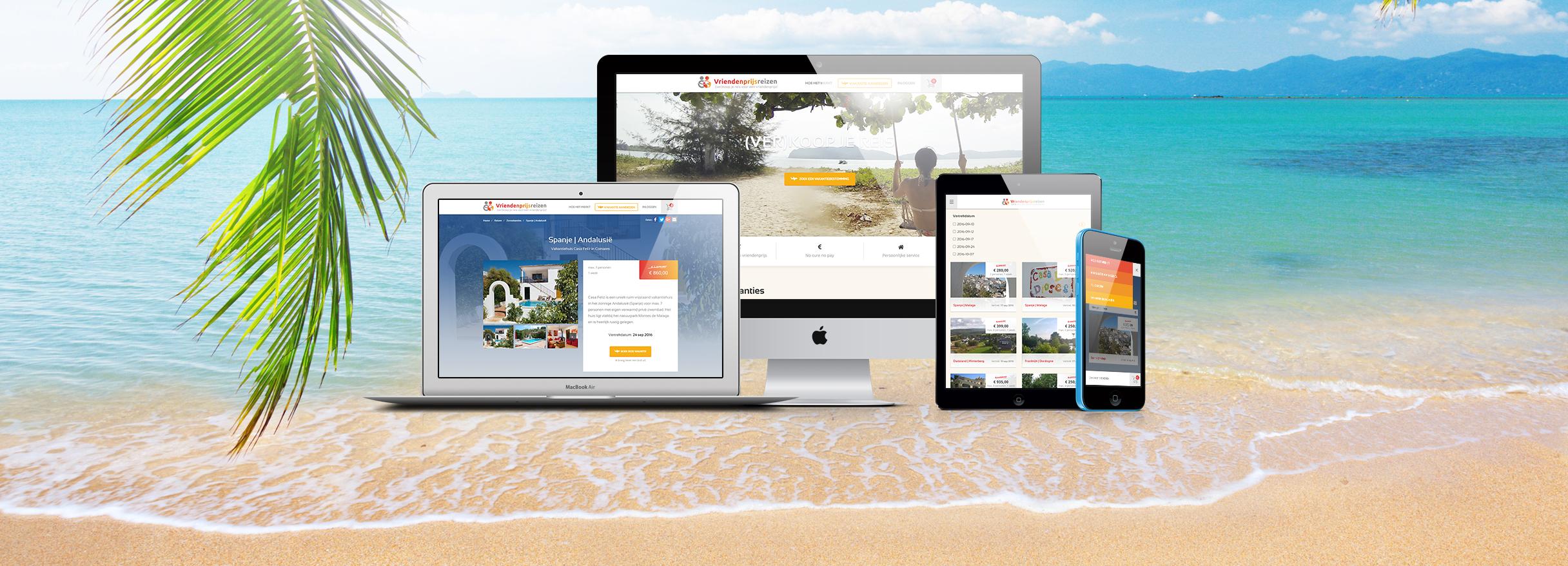 Vakantiewebsite