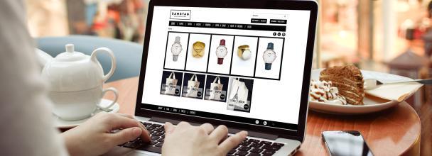 Handel website Samstag