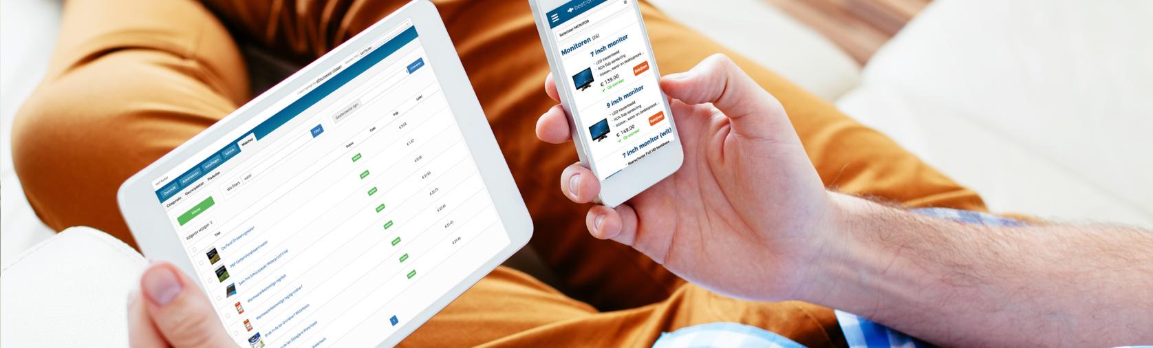 Een eenvoudig te beheren webwinkel laten maken?