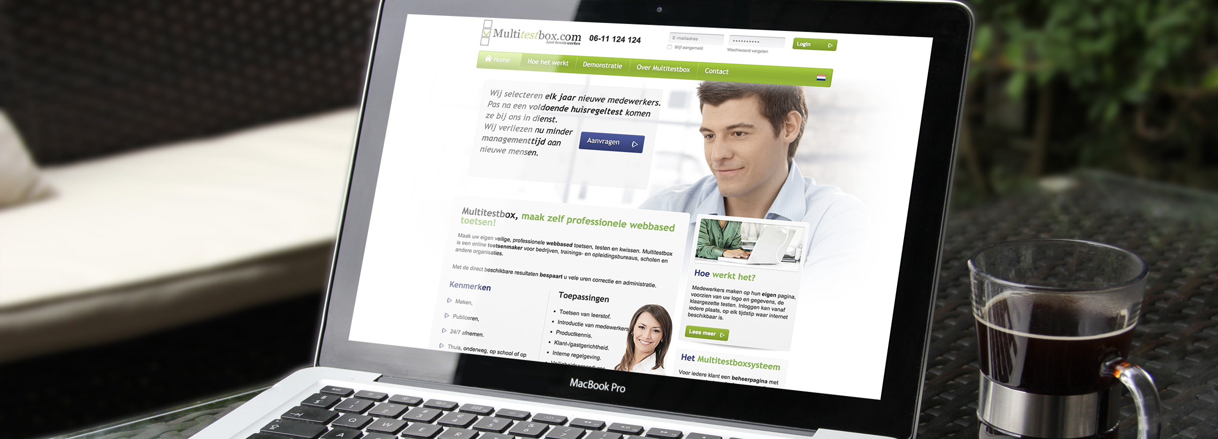 E-learning website