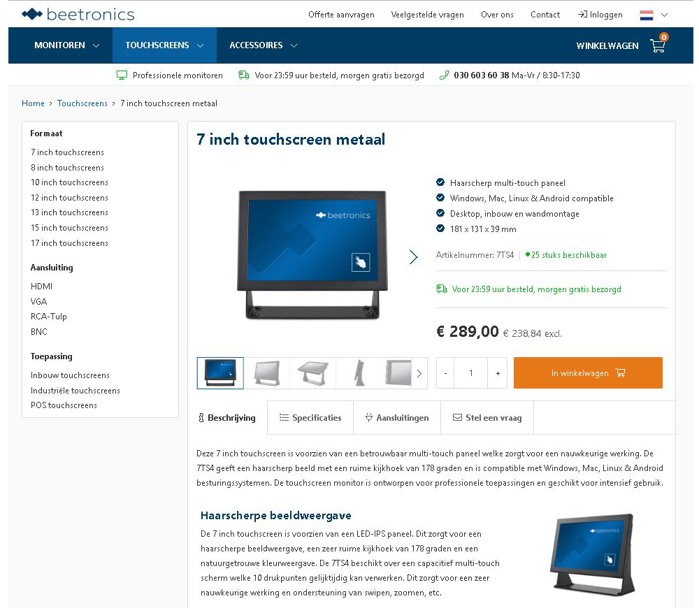 webshop productteksten schrijven
