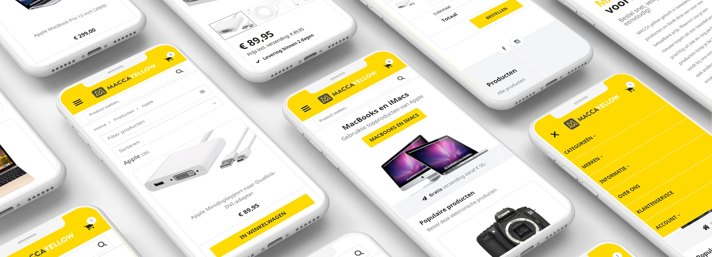 Refurbished webshop laten maken