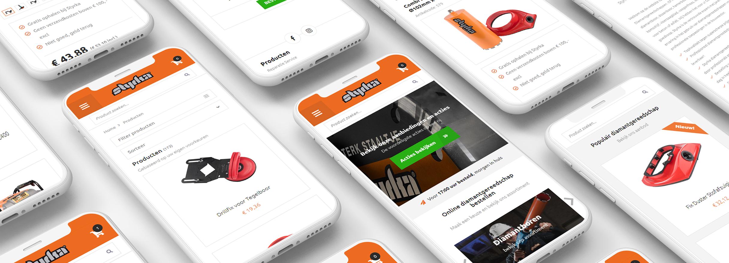 Webshop voor groothandel