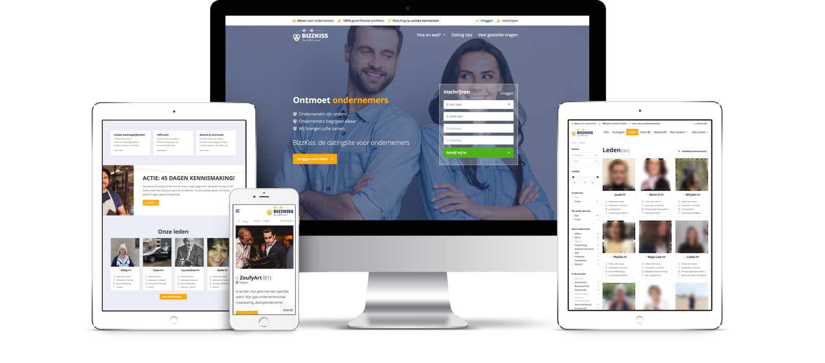 Datingsite maken