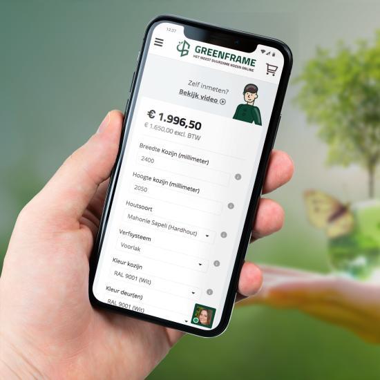 Webshop met product configurator