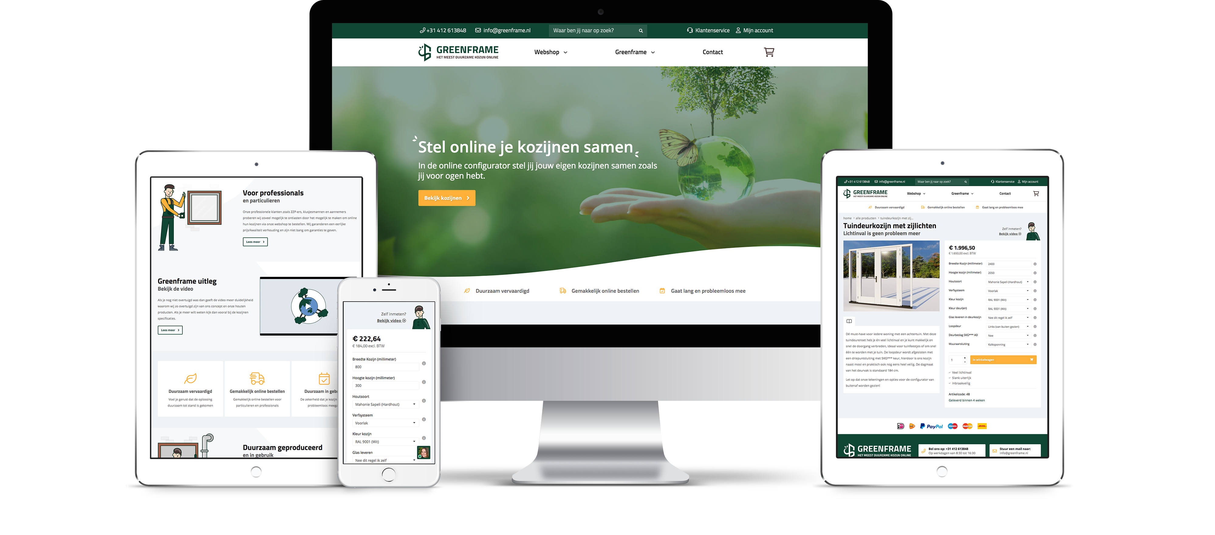 Webshop met configurator laten maken
