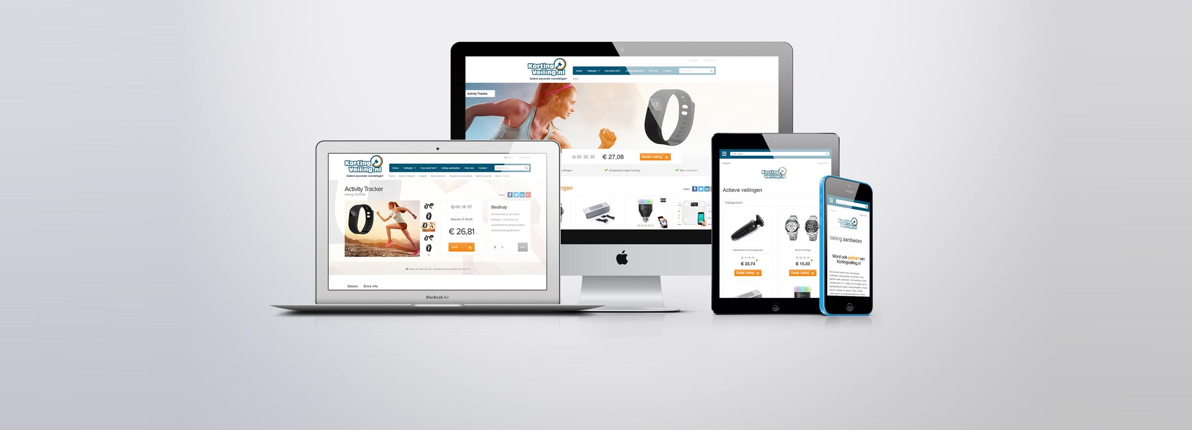Veiling website laten bouwen