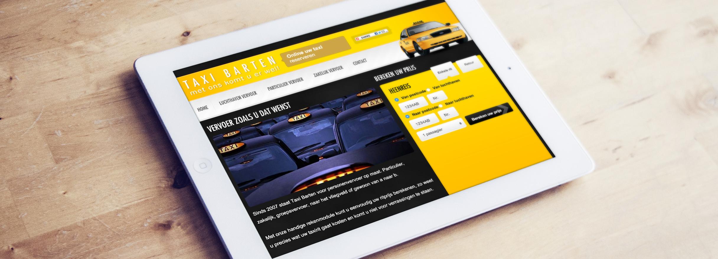 Taxi website