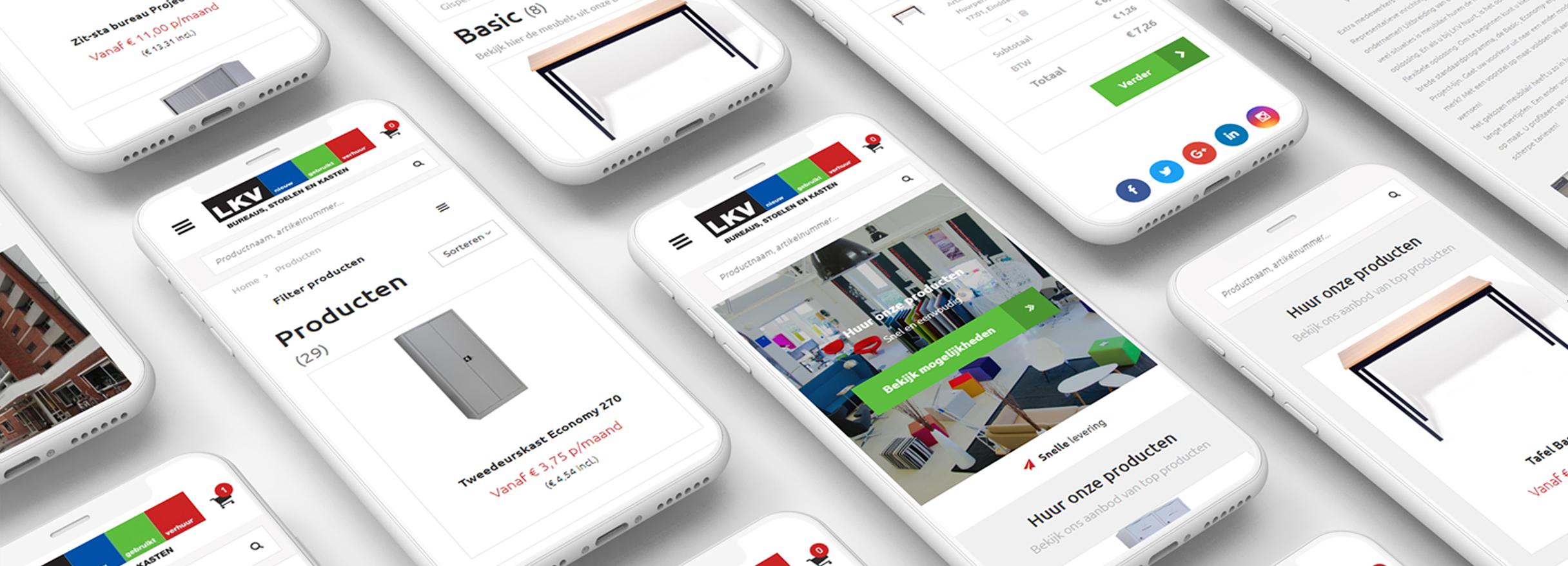 webshop laten maken verhuur