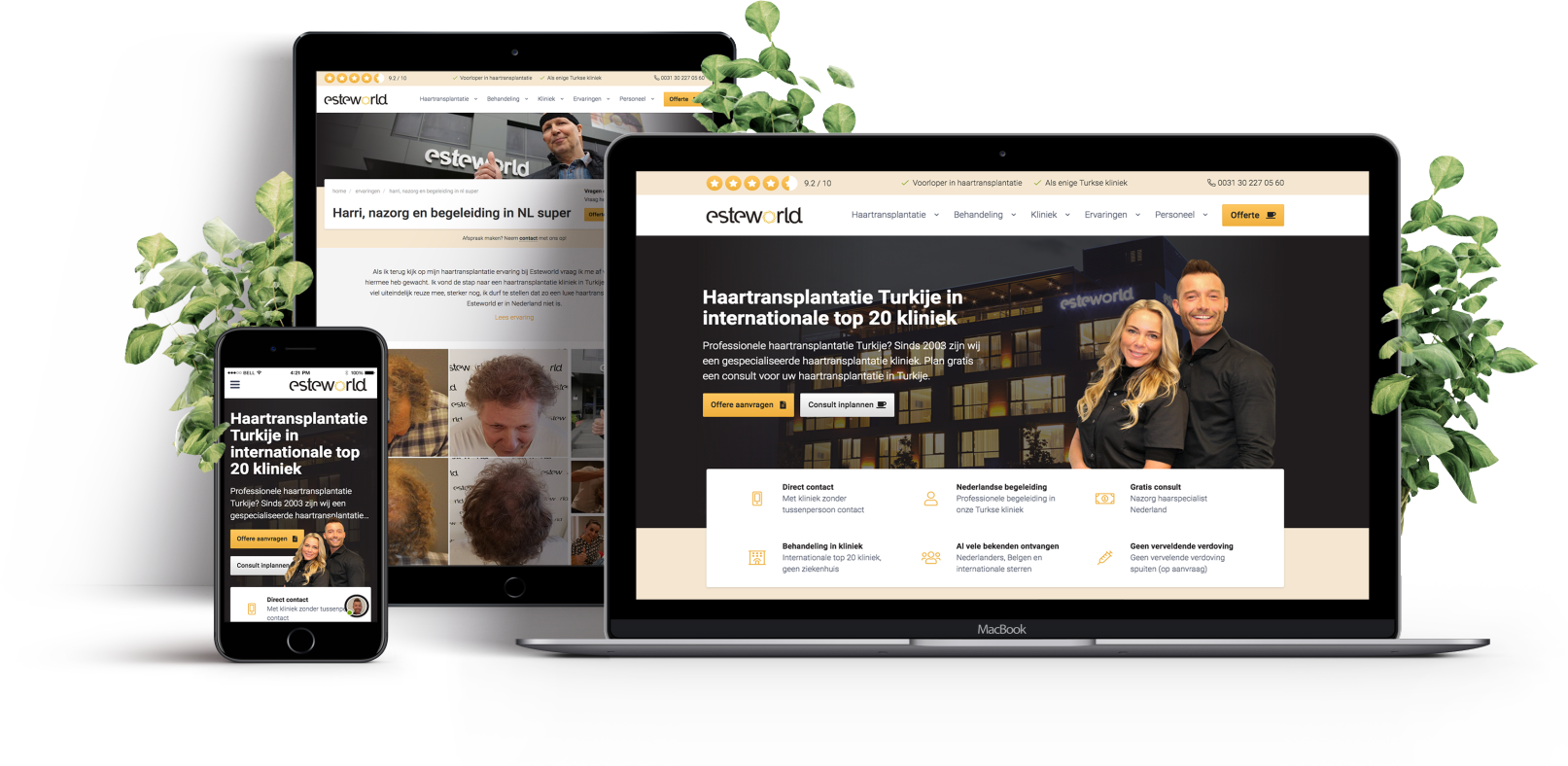 Website laten maken kliniek