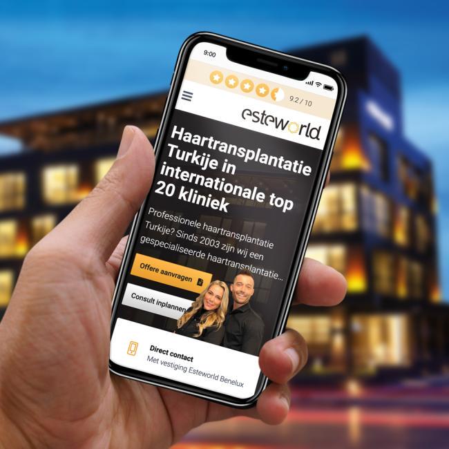 website laten maken kliniek