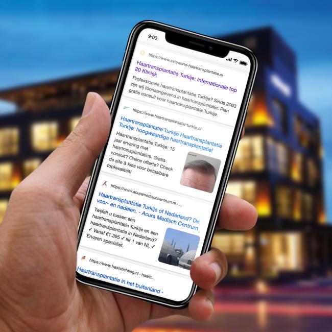 website laten maken kliniek