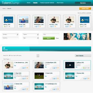 Videosite Talentdump.com