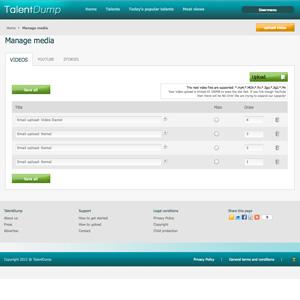 Videosite Talentdump.com