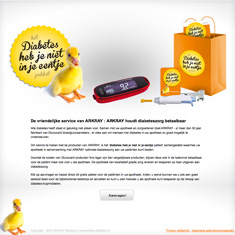 Actiesite: diabeteshebjenietinjeeentje.nl