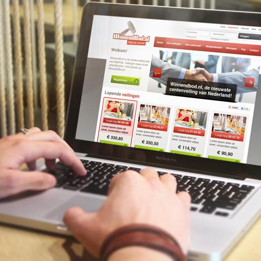 Centveiling beginnen? Zie: Winnendbod