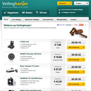 Veilingsite maker: Veilingkanjer