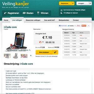Veilingsite maker: Veilingkanjer