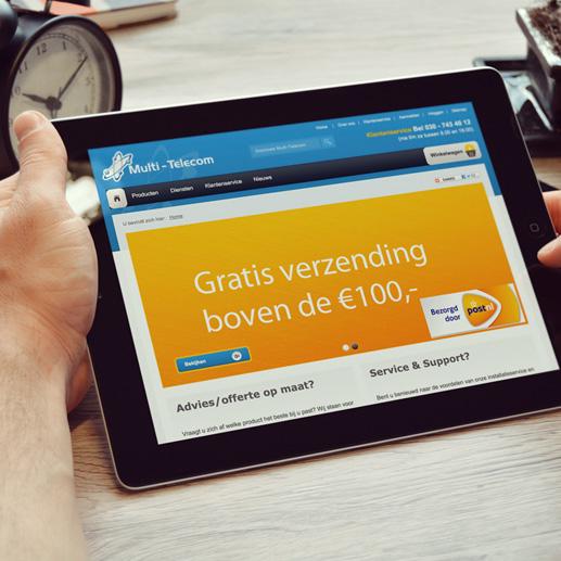 Webwinkel Multi-Telecom