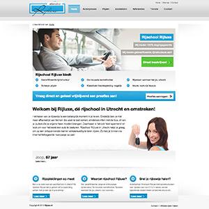 Rijschool website Rijluxe