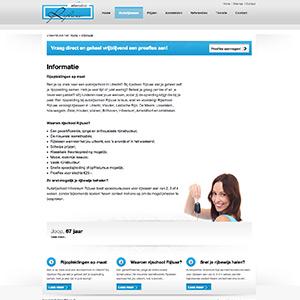 Rijschool website Rijluxe