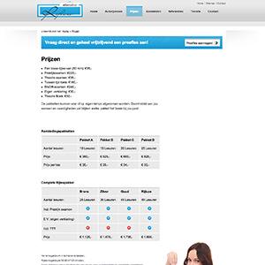 Rijschool website Rijluxe