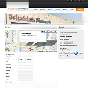 Bedrijfswebsite Schadehuis