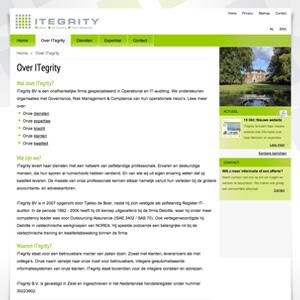 Accountant website Itegrity