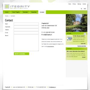 Accountant website Itegrity