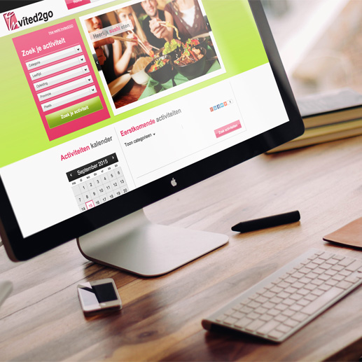 Activiteiten platform laten ontwikkelen invited2go