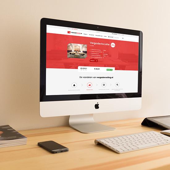 Veilingsite laten bouwen