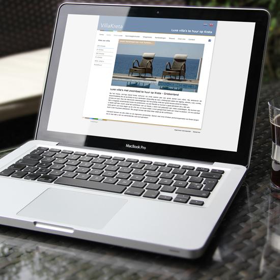 Website voor makelaar Villakreta