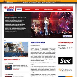 Website voor tv programma