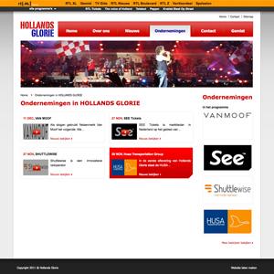 Website voor tv programma