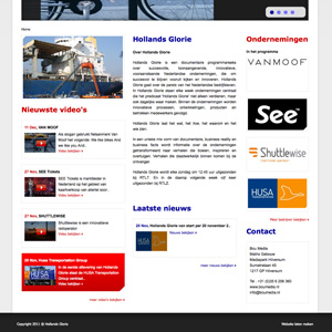 Website voor tv programma