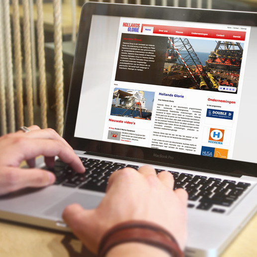 Website voor tv programma