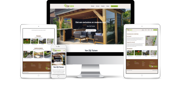 Website Vanzijltuinen